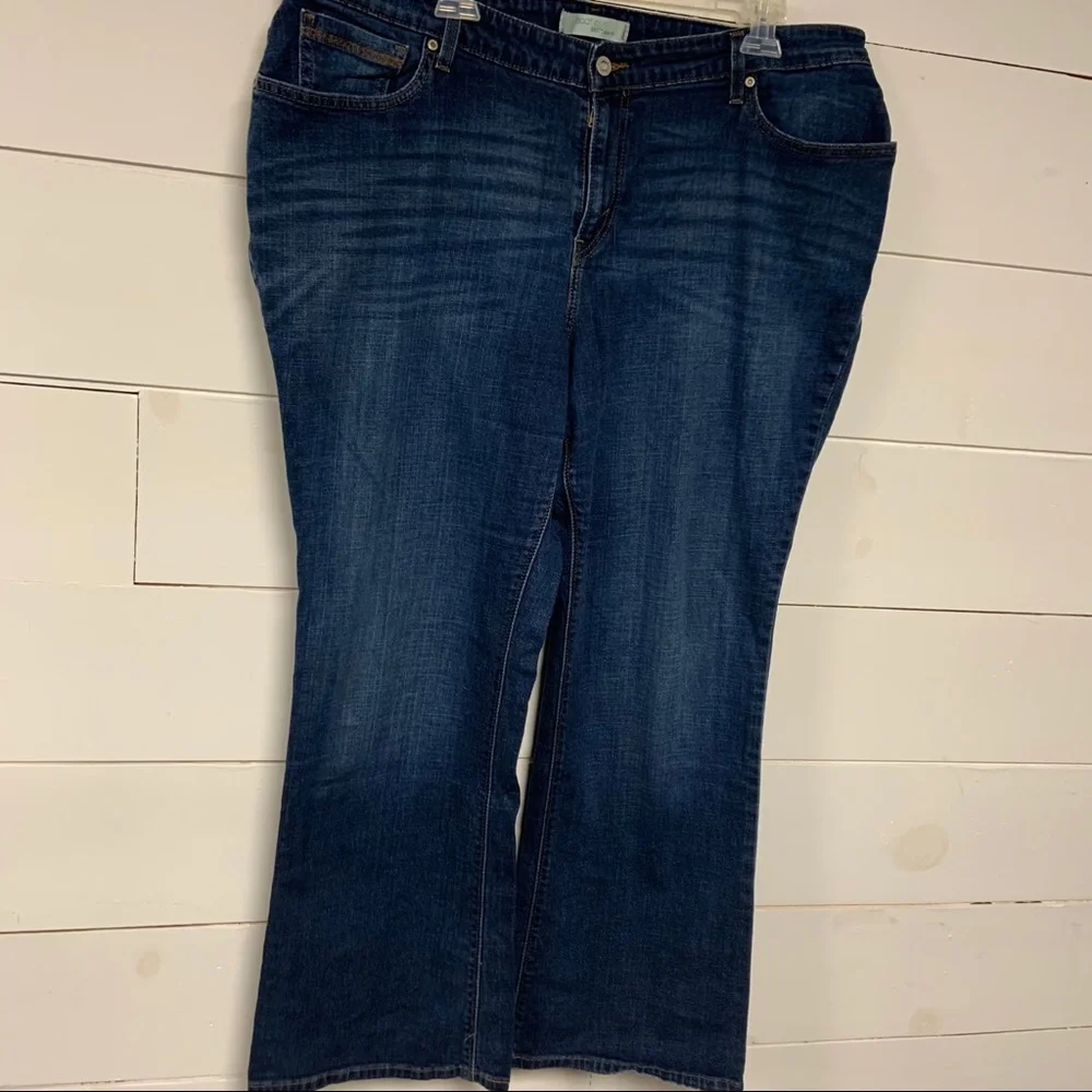 Levis boot cut jeans button pocket 22 - Picture 2 of 6